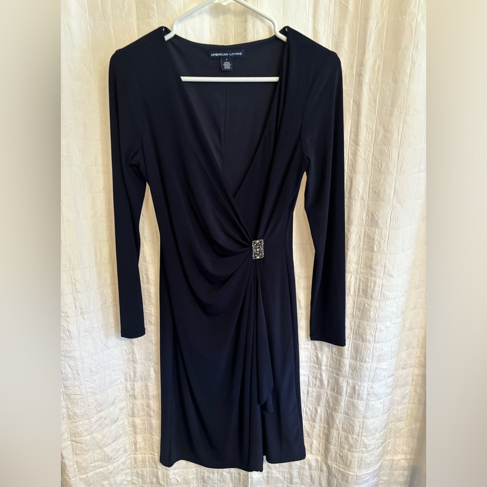 American Living Navy Blue Dress